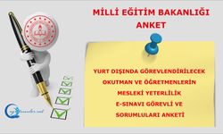 Okutman ve Öğretmenlerin Mesleki Yeterlilik e-Sınavı Görevliler ve Sorumlular Anketi