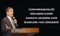 Cumhurbaşkanlığı, Sözleşmelilerin Kadroya Geçişine Dair İdarelere Yazı Gönderdi!