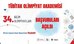 34.⁠ ⁠Bilim Olimpiyatları Birinci Aşama Sınavı başvuruları devam ediyor!