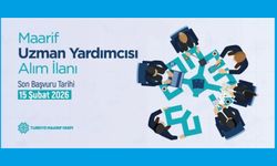 Maarif Uzman Yardımcısı Alım İlanı