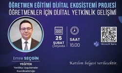 Öğretmenler İçin Dijital Yetkinlik Gelişimi