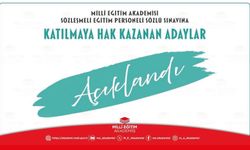 Millî Eğitim Akademisi Sözleşmeli Eğitim Personeli sözlü sınavına katılmaya hak kazanan adaylar açıklandı.