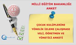 Çocuk Kulüplerine Yönelik İzleme Çalışması - Veli, Öğretmen ve Yönetici Anketi