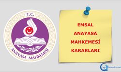 Emsal AYM kararları