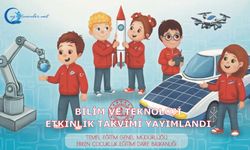 Okul Öncesi Eğitim Kademesine Yönelik Bilim ve Teknoloji Etkinlik Takvimi Yayımlandı