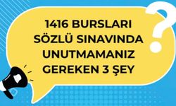 1416 Mülakat Sürecinde Unutmamanız Gerekenler