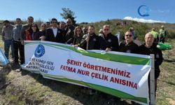 Fatma Nur Çelik ve tüm şehit öğretmenlerimiz anısına Hatıra Ormanı