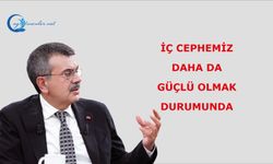 İç cephemiz daha da güçlü olmak durumunda