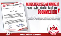 Ödenmeyen Toplu Sözleşme İkramiyeleri Yasal Faiziyle Birlikte İvedilikle Ödenmelidir
