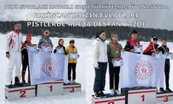 Okul Sporları Kayaklı Koşu Türkiye Şampiyonası’nda, Erzincan’ımızın evlatları pistlerde adeta destan yazdı