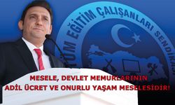 Mesele, devlet memurlarının adil ücret ve onurlu yaşam meselesidir!