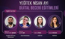 YEĞİTEK Nisan Ayı Dijital Beceri Eğitimleri