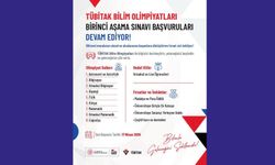 TÜBİTAK ⁠Bilim Olimpiyatları Birinci Aşama Sınavı başvuruları devam ediyor!
