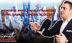 Memur ve Emekli Adalet Paketini Genel Başkan DEMİREL Açıkladı.!