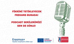 Fikrini tetikleyecek frekans burada!  Podcast serilerimizi sen de dinle!