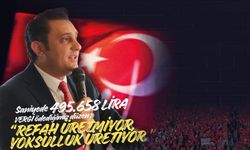 Bir milletin emeklisi, çalışanı açlık sınırı altında, memuru açlık sınırı çeperinde yaşayamaz!”