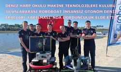 “Uluslararası RoboBoat İnsansız Otonom Deniz Araçları Yarışması”nda dördüncülük elde etti.