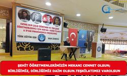 Fatma Nur Çelik Öğretmen ve tüm Şehit Öğretmenlerimiz için düzenlediğimiz Kur'an-ı Kerim Tilavetinin ardından üyelerimi