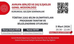 TÜBİTAK 2022-Bilim Olimpiyatları Programı Tanıtım ve Bilgilendirme Oturumu
