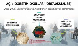 Açık Öğretim Kurumları II. Dönem Yazılı Sınavları gerçekleştirildi