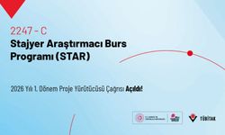 2247-C Stajyer Araştırmacı Burs Programı (STAR)–2026 Yılı 1. Dönem Proje Yürütücüsü Çağrısı Açıldı