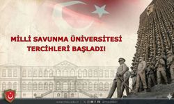 Milli Savunma Üniversitesi tercihleri başladı!