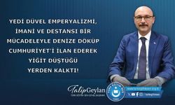 Cumhuriyet’i ilan ederek Yiğit düştüğü yerden kalktı
