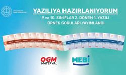 9 Ve 10. Sınıflar İçin 2. Dönem 1. Yazılı Örnek Soruları Yayımlandı
