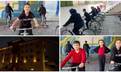 Öğrenciler, Pedal Çevirip Elektrik Üretiyor