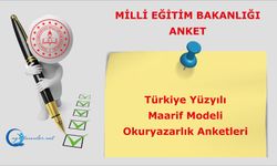 Türkiye Yüzyılı Maarif Modeli Okuryazarlık Anketleri