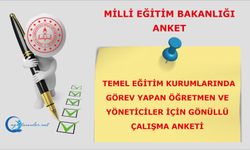 Temel Eğitim Kurumlarında Görev Yapan Öğretmen ve Yöneticiler İçin Gönüllü Çalışma Anketi