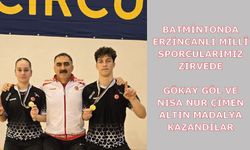 Batmintonda Erzincanlı Millî Sporcularımız Zirvede