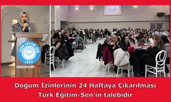 Doğum İzinlerinin 24 Haftaya Çıkarılması Türk Eğitim-Sen’in talebidir