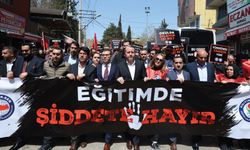 Okula Silahlı Baskını Protesto İçin İş Bıraktık, Siverek’te Yürüyüş Ve Basın Açıklaması Yaptık