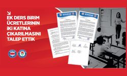 Ek Ders Birim Ücretlerinin İki Katına Çıkarılmasını Talep Ettik