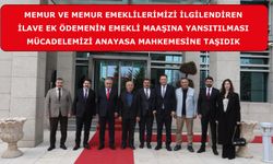 İlave Ek Ödemenin Emekli Maaşına Yansıtılması Mücadelemizi Anayasa Mahkemesine Taşıdık