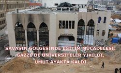 Savaşın gölgesinde eğitim mücadelesi: Gazze’de üniversiteler yıkıldı, umut ayakta kaldı