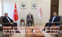 Özvar: Görevde yükselme sınavlarının bir bütünlük içinde düzenli yapılması için YÖK olarak sorumluluk alıyoruz