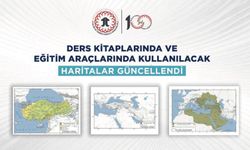 Ders Kitaplarında Ve Eğitim Araçlarında Kullanılacak Haritalar Güncellendi