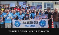 Türkiye Genelinde İş Bıraktık!