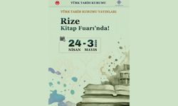 Yazarlarımız ve yayınlarımız Rize Kitap Fuarı'nda okurlarıyla buluşuyor!