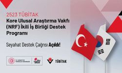 2523 TÜBİTAK–Kore Ulusal Araştırma Vakfı (NRF) İkili İş Birliği Seyahat Destek Çağrısı Açıldı