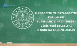 İlköğretim ve Ortaöğretim Kurumları Bursluluk Sınavı (İOKBS) giriş yeri belgeleri, e-Okul'da erişime açıldı