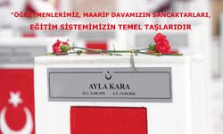 Öğretmen Hatıra Ormanı ve Şehit Öğretmenler Anıtı'nı ziyaret