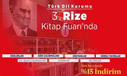 Türk Dil Kurumu yayınları 3. Rize Kitap Fuarı’nda