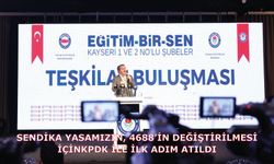 Sendika yasamızın, 4688’in değiştirilmesi için KPDK ile ilk adım atıldı