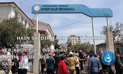 HAİN SALDIRILARI LANETLİYORUZ!