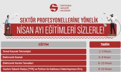 Sektör profesyonellerine yönelik Nisan ayı eğitimlerimiz sizlerle!