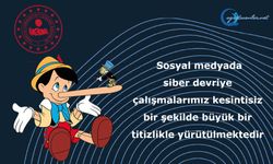Sosyal medyada siber devriye çalışmalarımız kesintisiz bir şekilde büyük bir titizlikle yürütülmektedir
