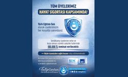 Tüm üyelerimiz hayat sigortası kapsamındadır